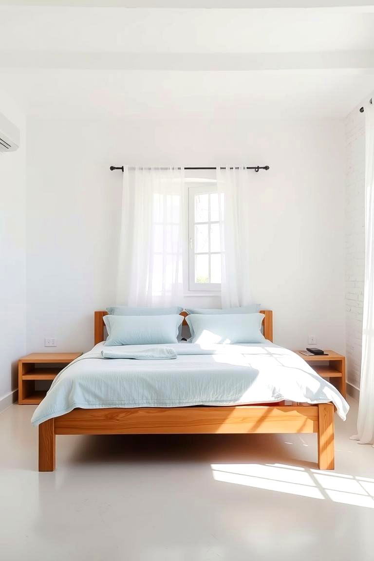 Sun Kissed White Walls - 24 Mediterranean Bedroom Ideas