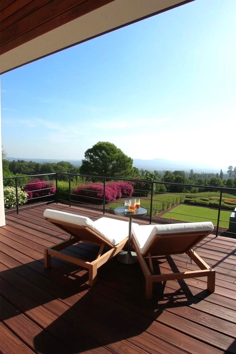 Sun Lounging Platform - 24 Platform Deck Ideas