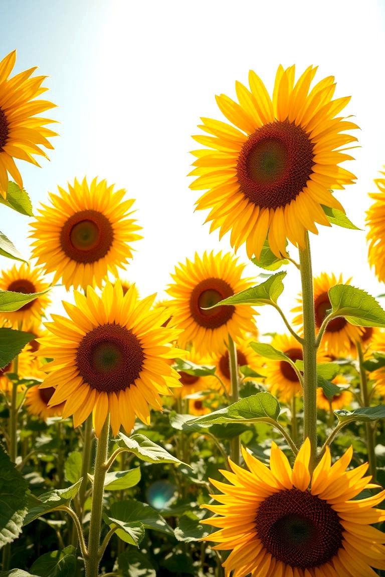 Sunflower Garden - 24 Flower Garden Ideas