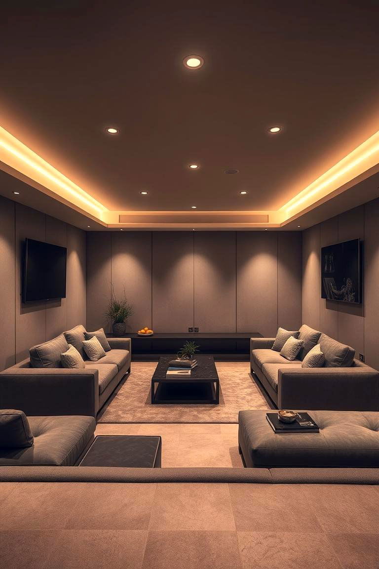 Sunken Living Rooms - 24 1990s Interior Design Ideas