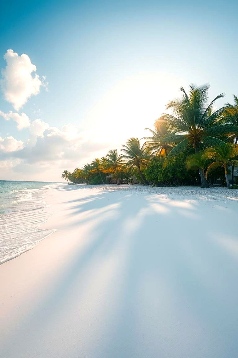 Sunlit Beach Paradise - 24 Tropical Landscape Ideas