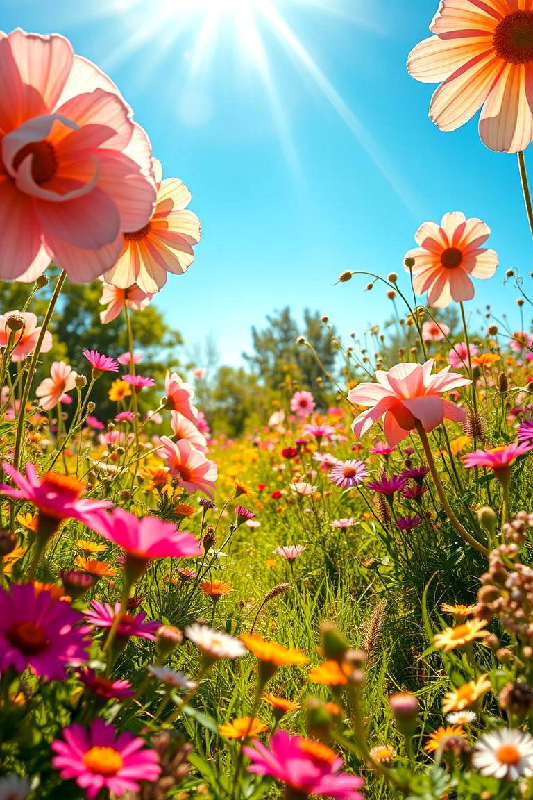 Sunlit Meadow Fairy Garden Extravaganza - 24 Large Fairy Garden Ideas