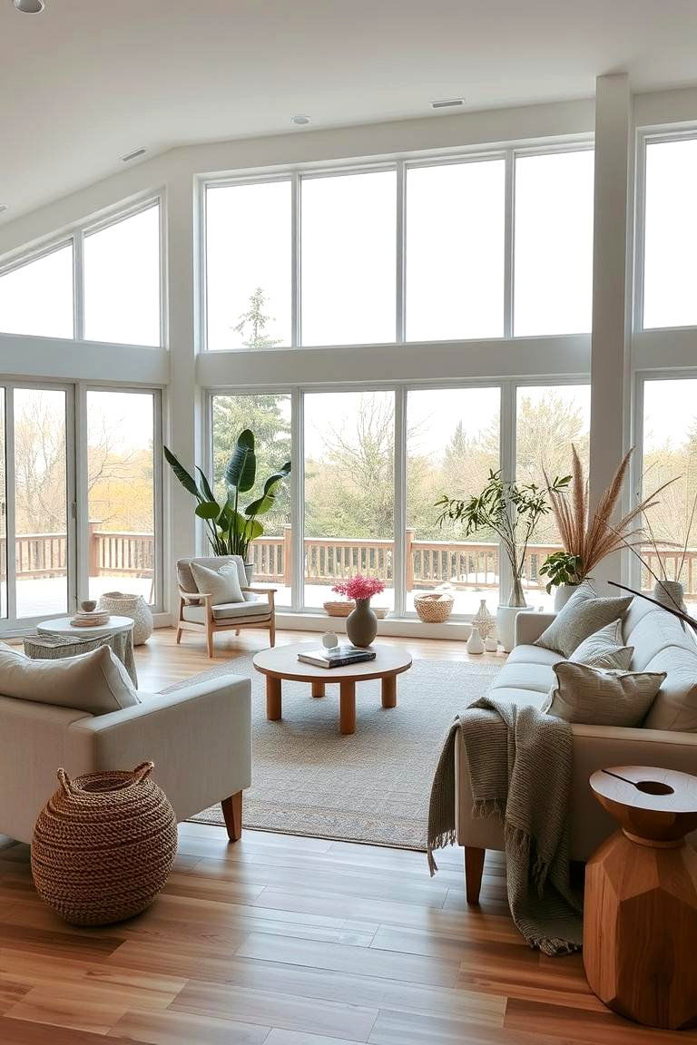 Sunlit Serenity with Natural Light - 24 Boho-scandinavian Design and Decor Ideas