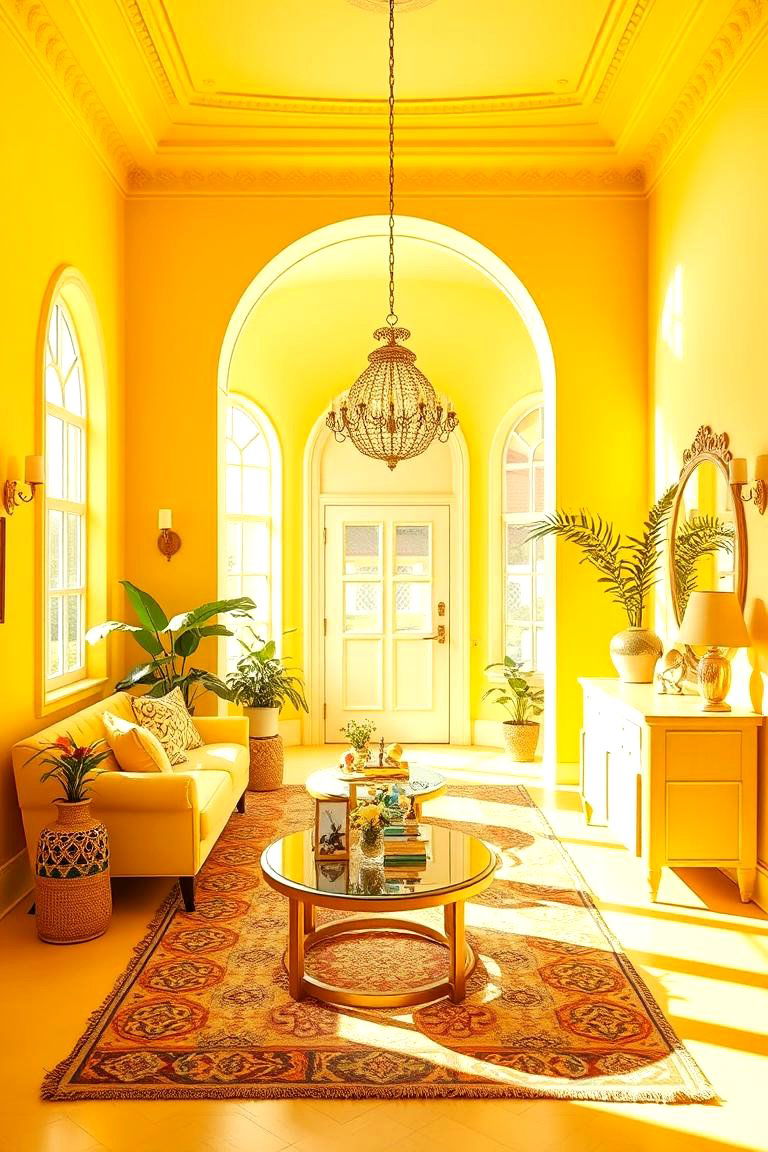 Sunny Yellow Sanctuary - 24 Colorful Bathroom Ideas