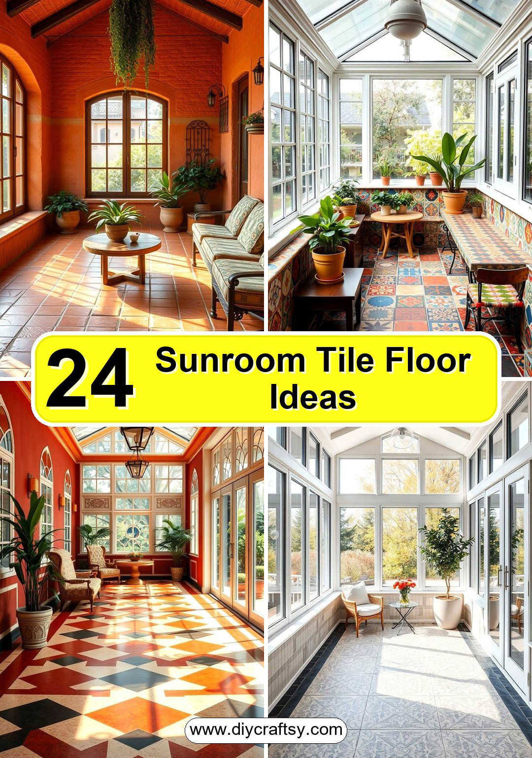 Sunroom Tile Floor Ideas