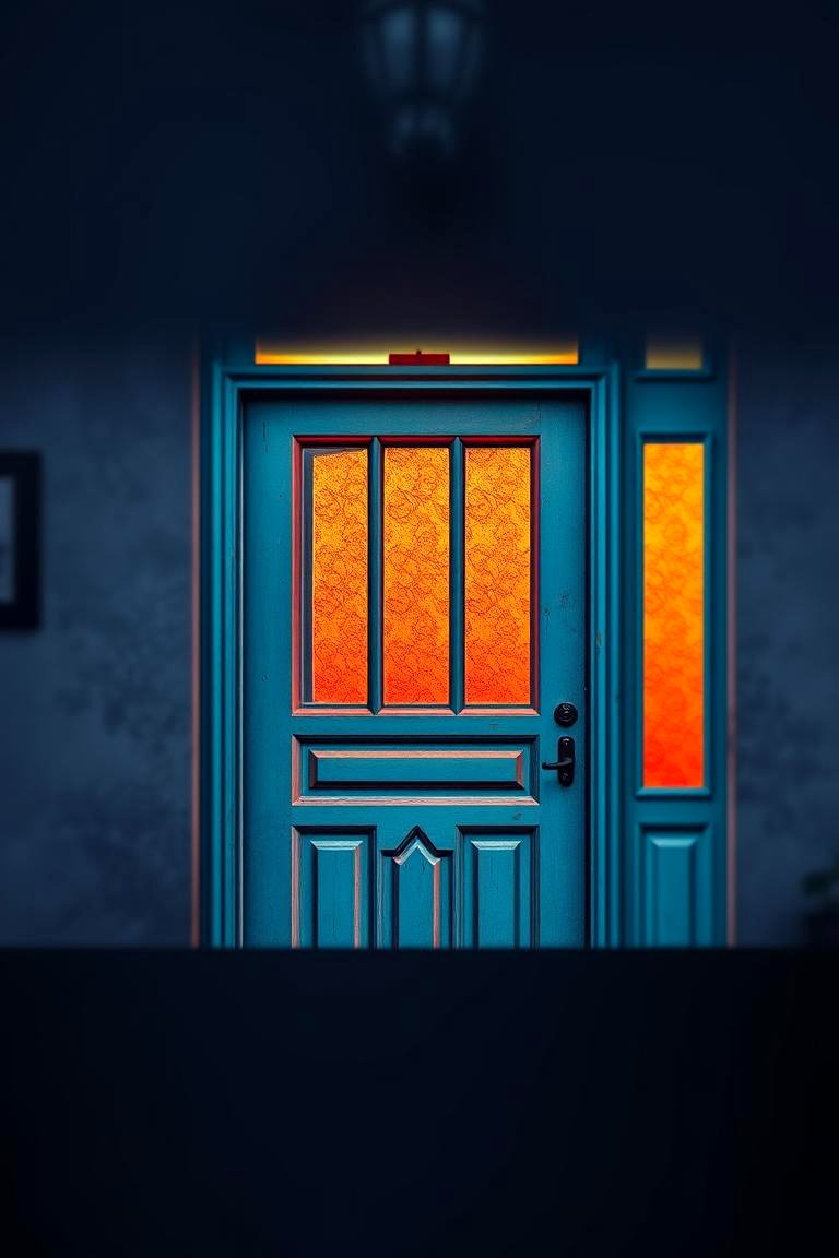 Sunset Inspired Turquoise - 24 Turquoise Front Door Ideas