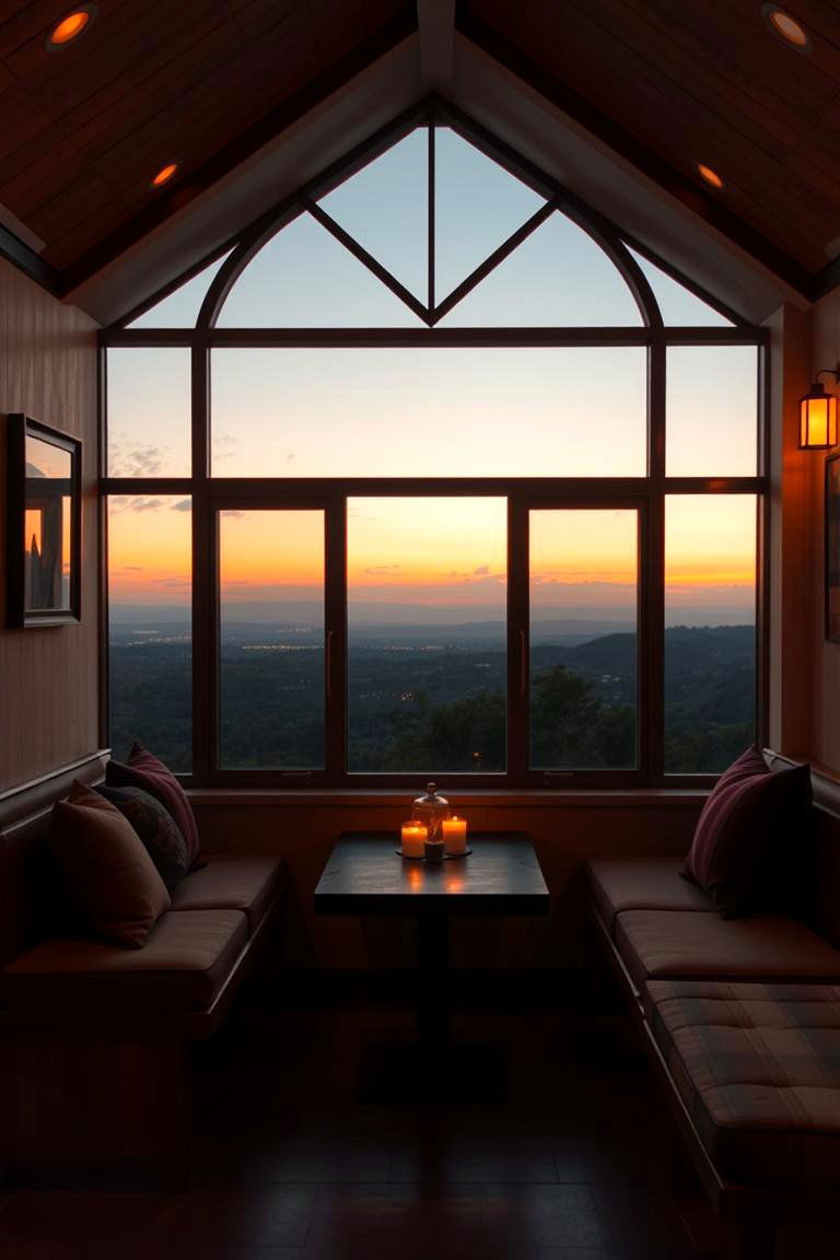 Sunset Seating Nook - 24 L Shaped Backyard Ideas
