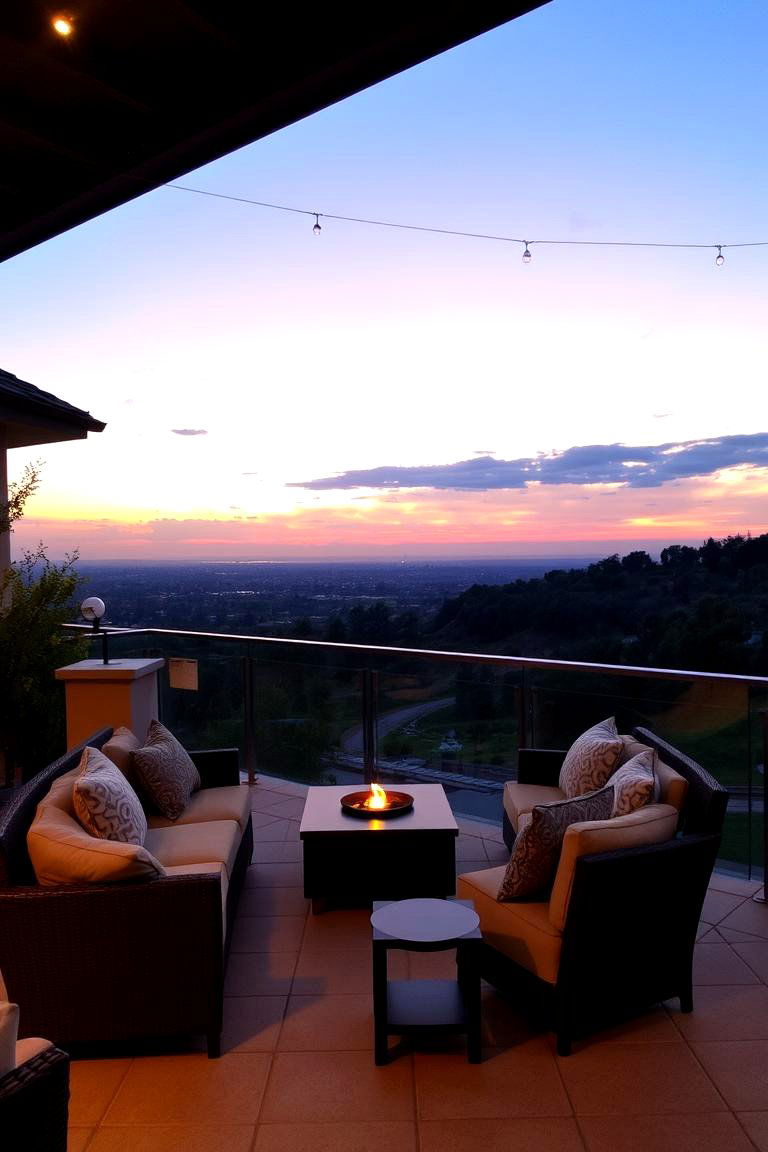 Sunset View Lounge - 24 Front Yard Patio Ideas