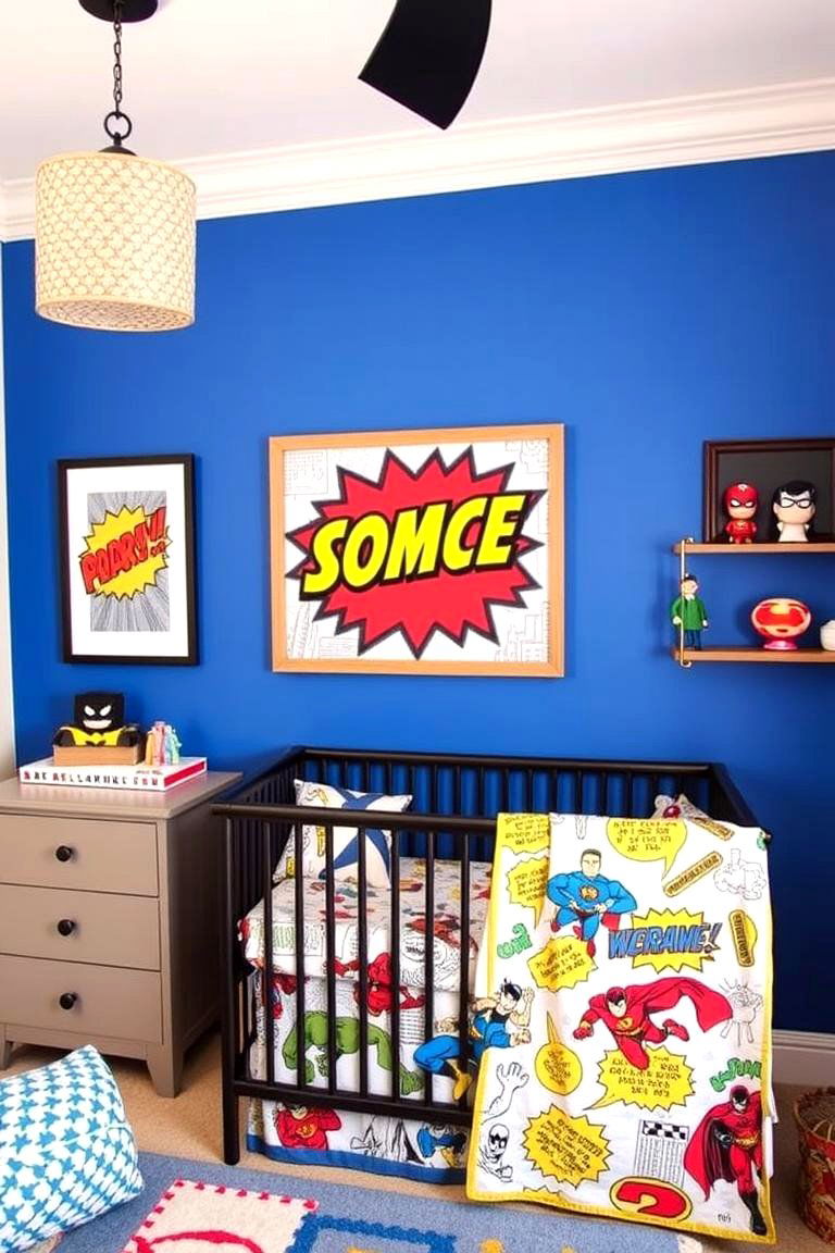 Superhero Themed Nursery - 24 Baby Room Ideas