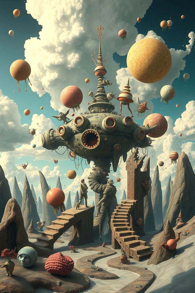 Surrealistic Dreamscapes - 24 Large Wall Art Ideas