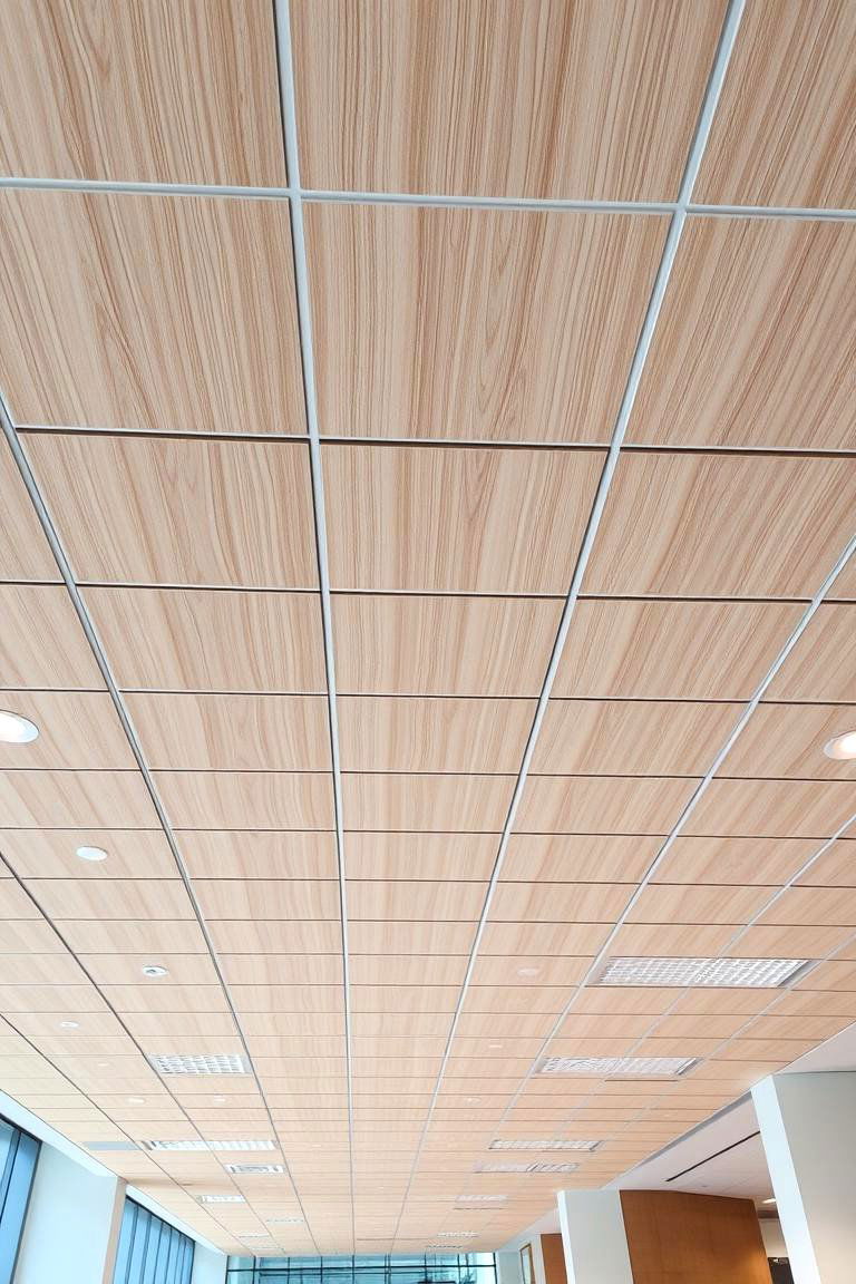 Suspended Wood Ceiling - 24 Wood Ceiling Ideas