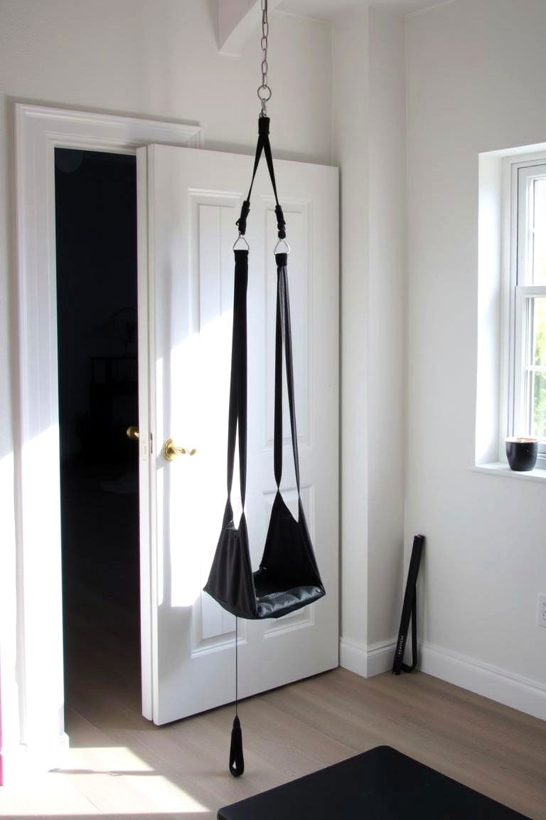 Suspension Trainer - 24 Small Home Gym Ideas