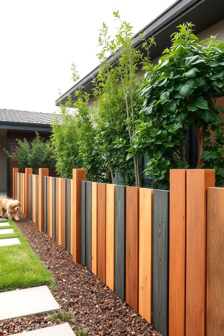 Sustainable Composite Dog Fence - 24 Dog Fence Ideas