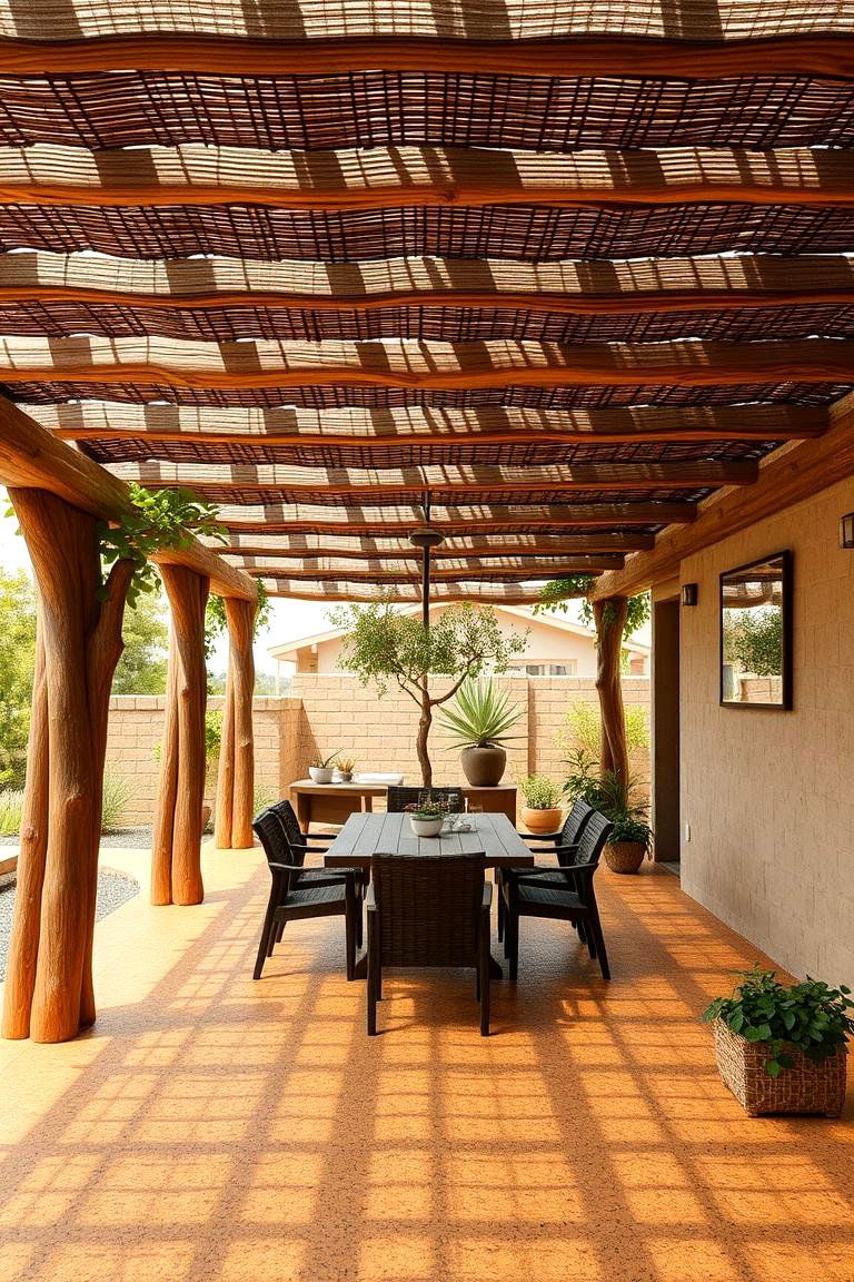Sustainable Cork Flooring - 24 Pergola Flooring Ideas