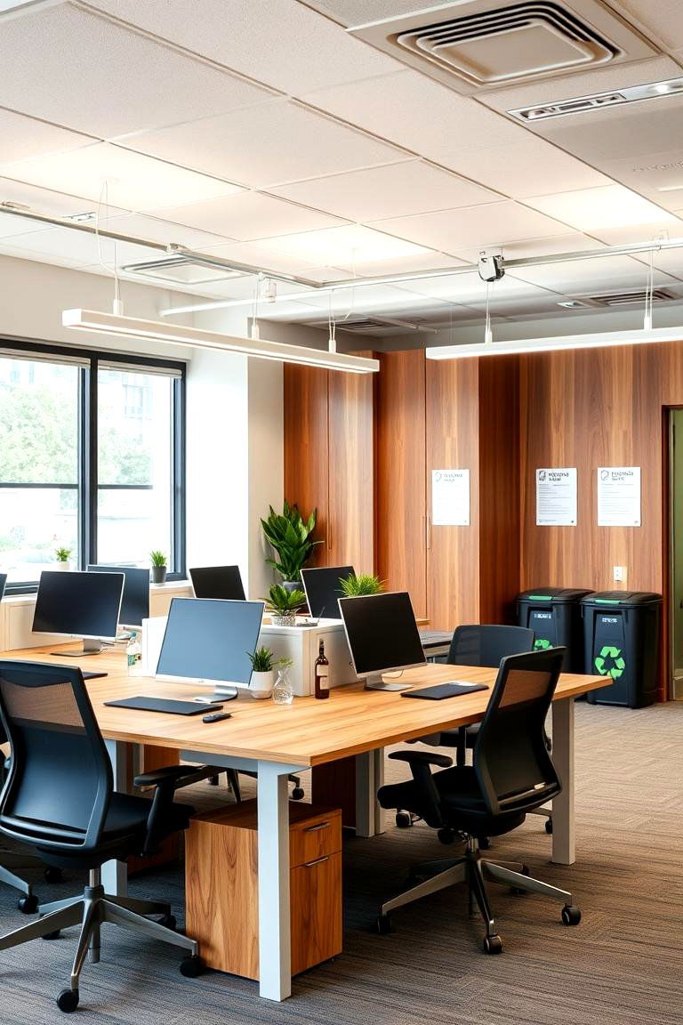 Sustainable Design Choices - 24 Office Interior Design Ideas