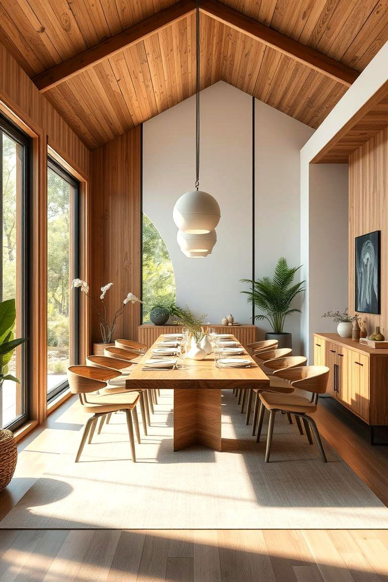 Sustainable Design Elements - 24 Craftsman Dining Room Ideas