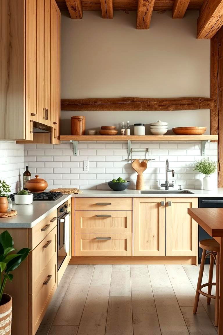 Sustainable Design - 24 Kitchens With Beige Kitchen Cabinets