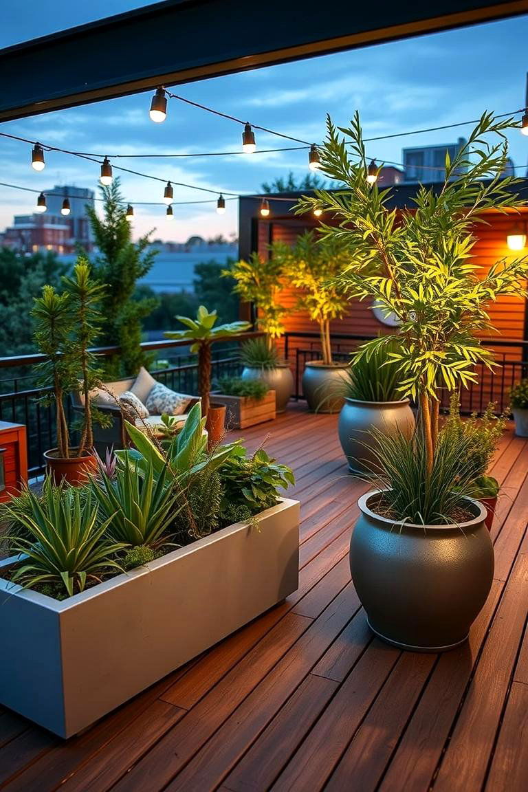 Sustainable Eco Deck - 24 Deck Decorating Ideas With Plant