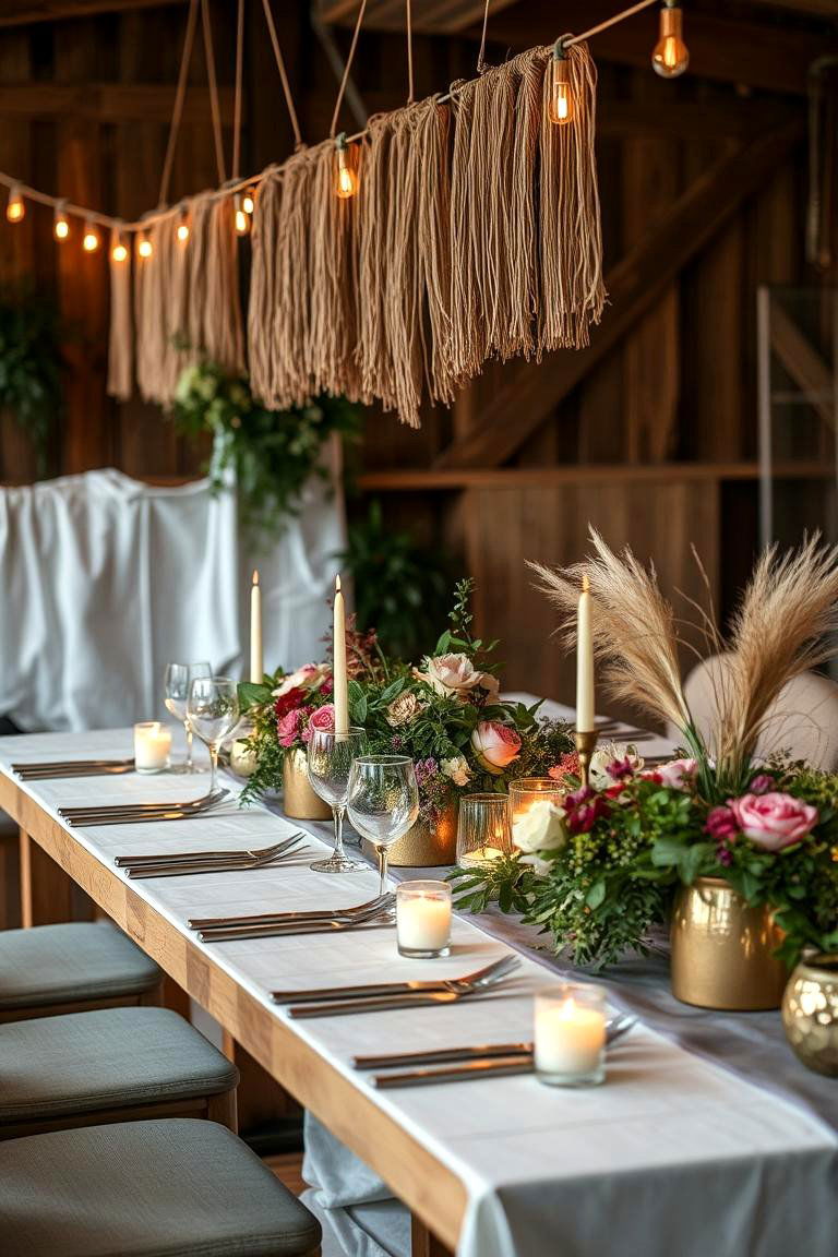 Sustainable Eco Friendly Elements - 24 Wedding Decoration Ideas
