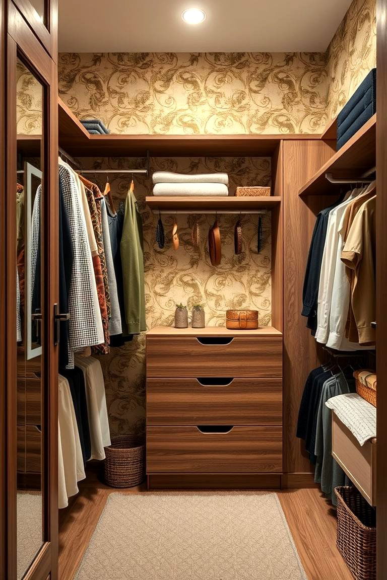 Sustainable Eco Friendly - 24 Closet Wallpaper Ideas