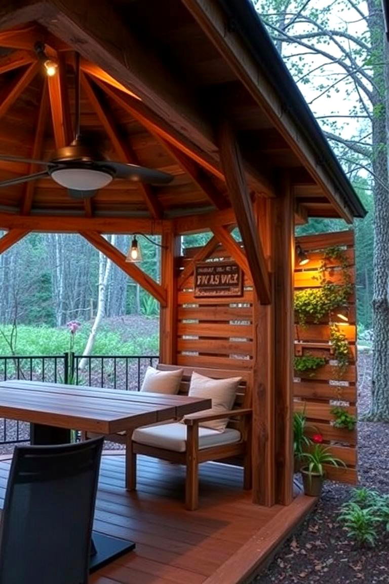 Sustainable Eco Patio - 24 patio with a gazebo ideas