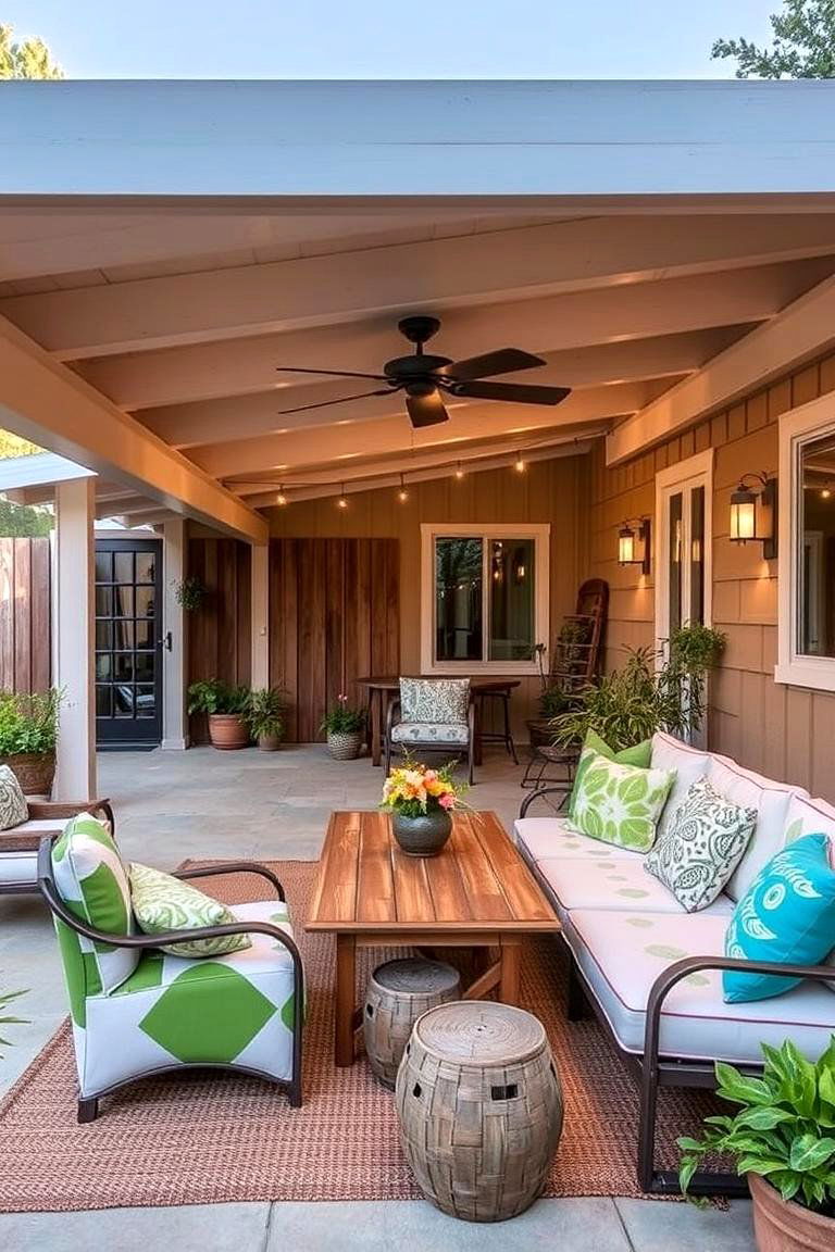 Sustainable Features - 24 Attached Covered Patio Ideas