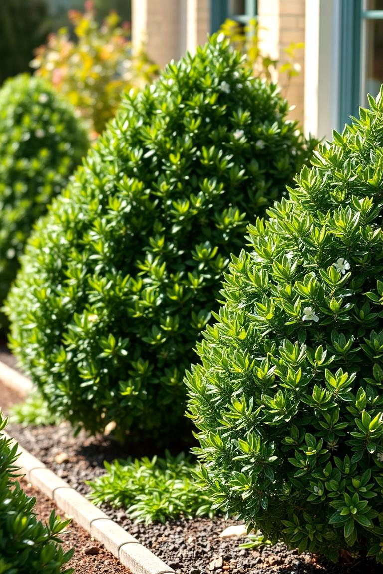 Sustainable Front Yard Choice - 24 Front Yard Boxwood Shrubs