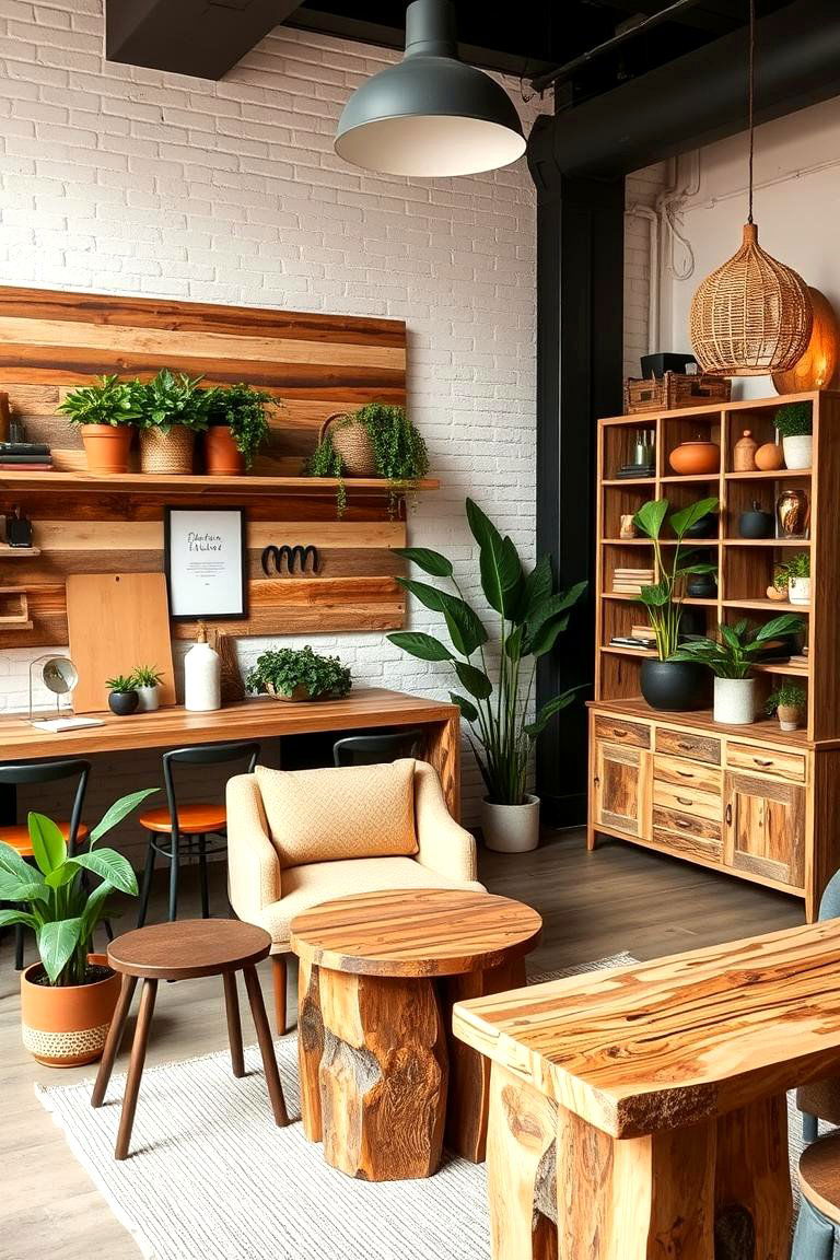 Sustainable Furniture - 24 Green Home Office Ideas