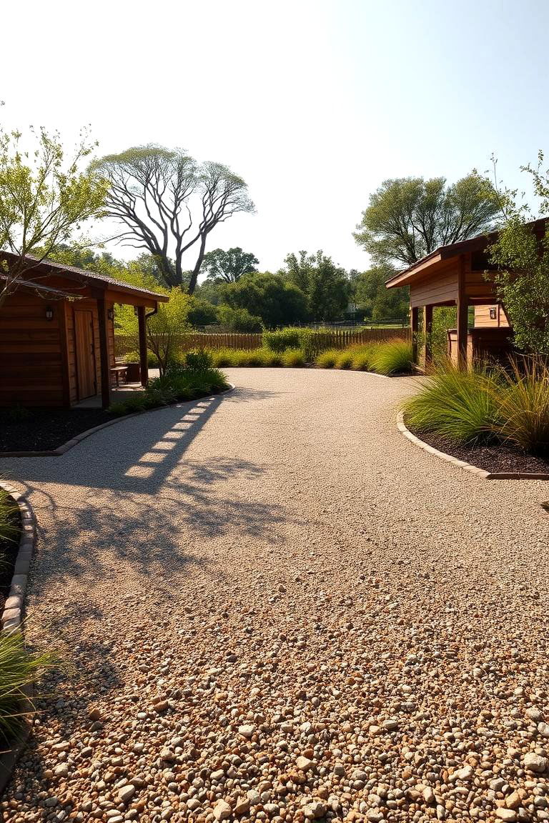 Sustainable Gravel Driveway - 24 Gravel Driveway Ideas