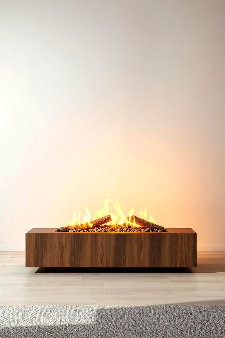 Sustainable Green Bioethanol Fireplace Design - 24 Green Fireplace Ideas