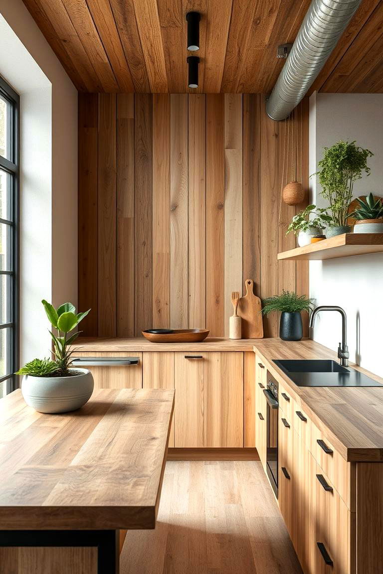 Sustainable Material Use - 24 Office Kitchen Ideas
