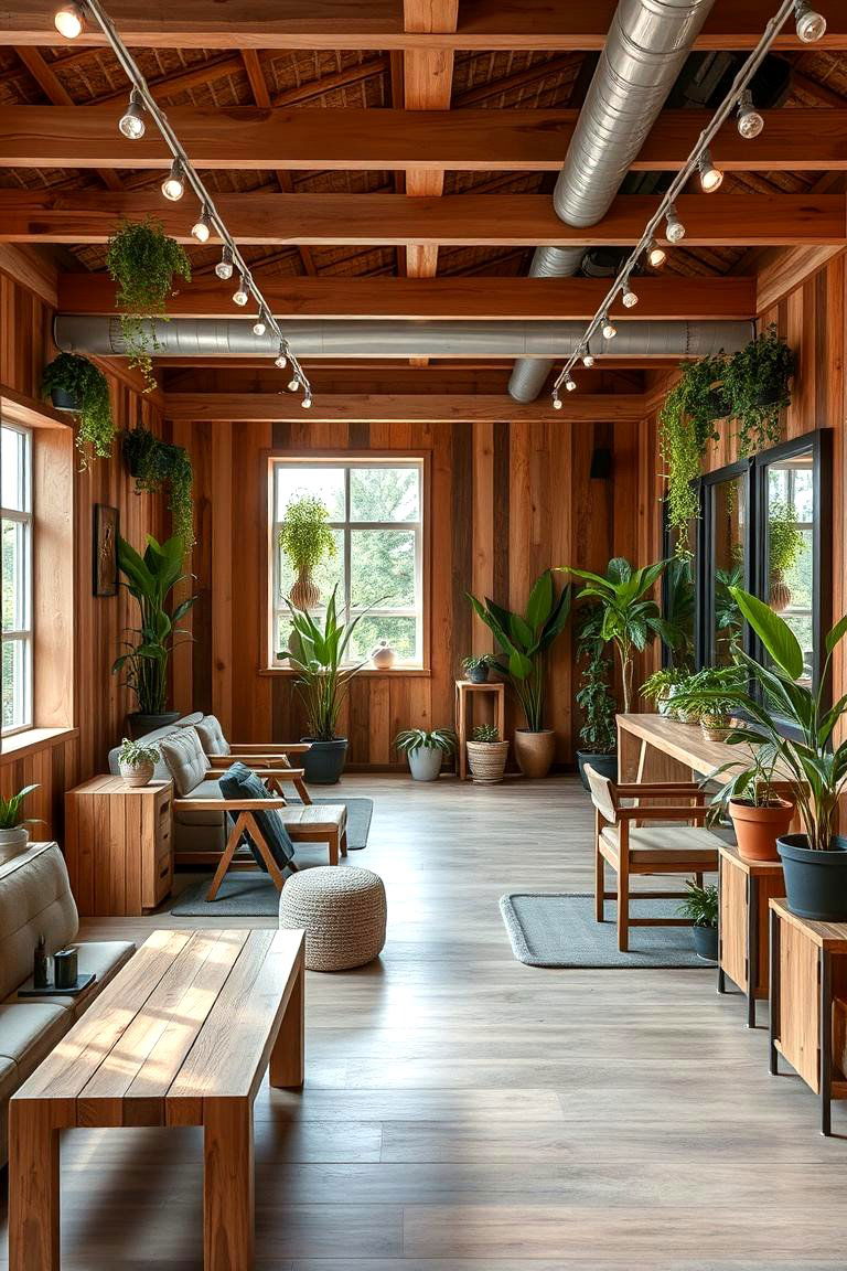 Sustainable Sanctuary - 24 Salon Interior Design Ideas