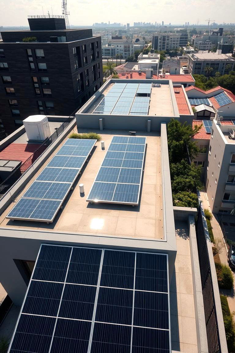 Sustainable Solar Panel Integration - 24 Residential Rooftop Design Ideas
