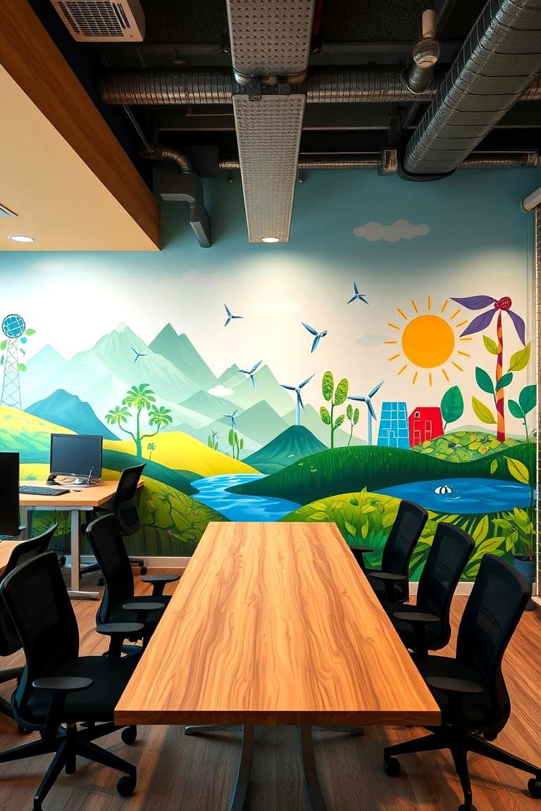 Sustainable or Eco Friendly Themes - 24 Office Wall Murals