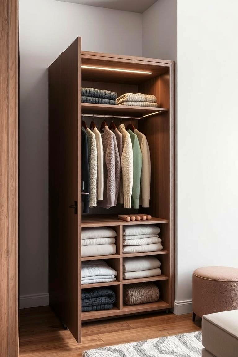 Sweater Storage Cabinet - 24 sweater storage ideas
