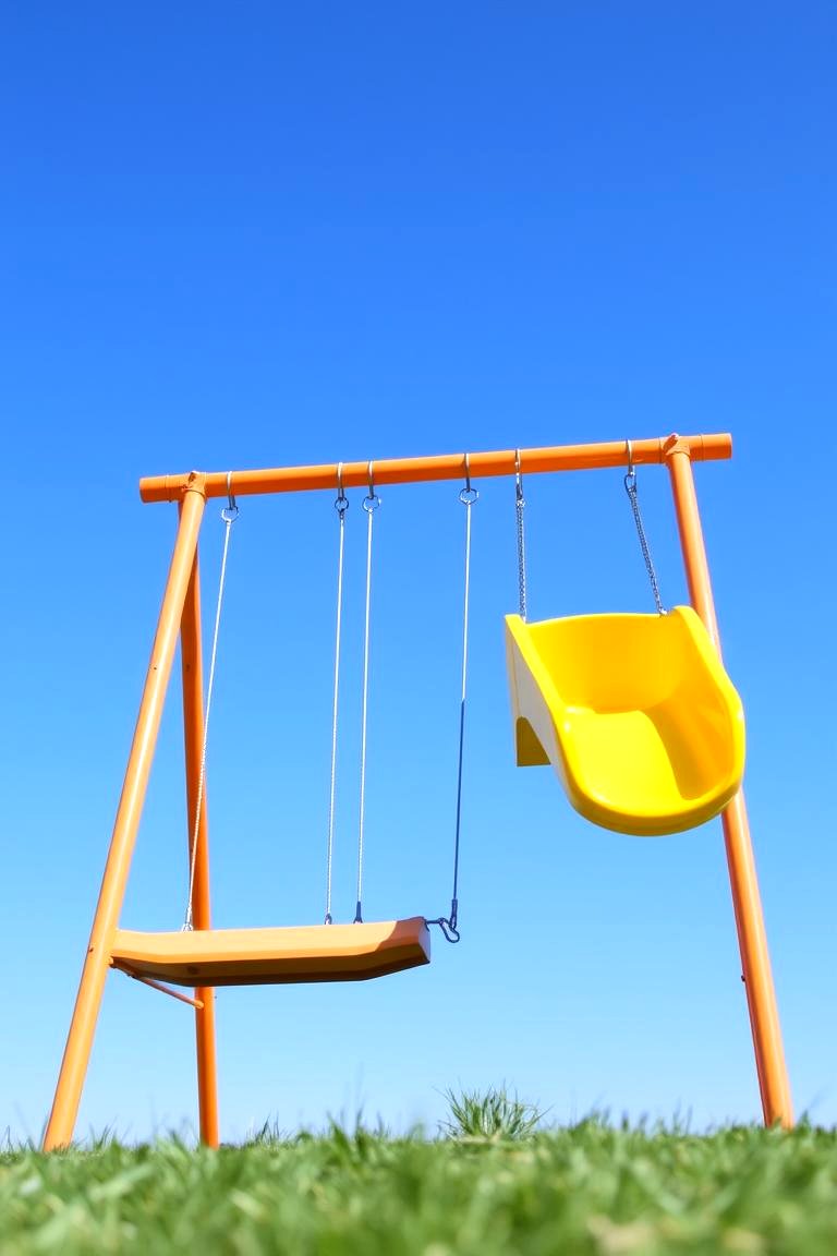 Swingset Playground - 24 Backyard Playground Ideas