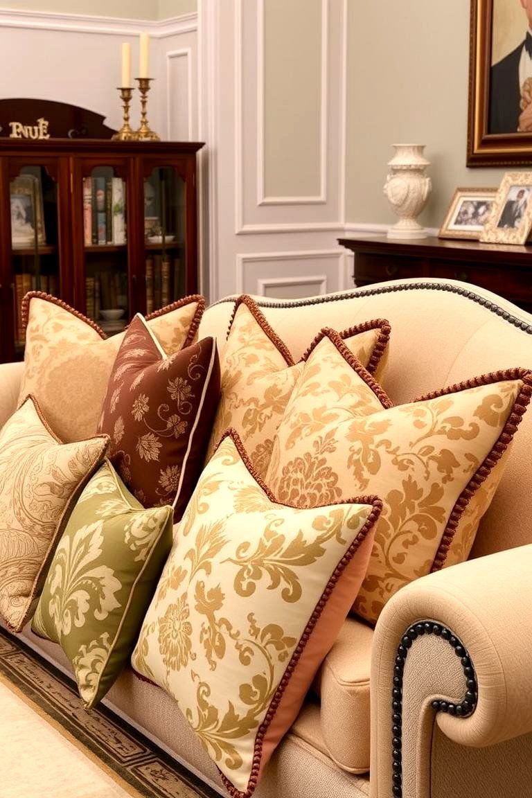 Table Lamps with Fabric Shades - 24 Traditional Living Room Ideas