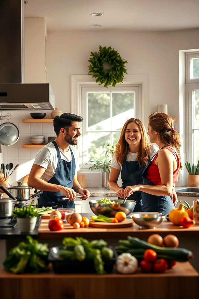 Take a Cooking Class Together - 27 10 Year Wedding Anniversary Ideas