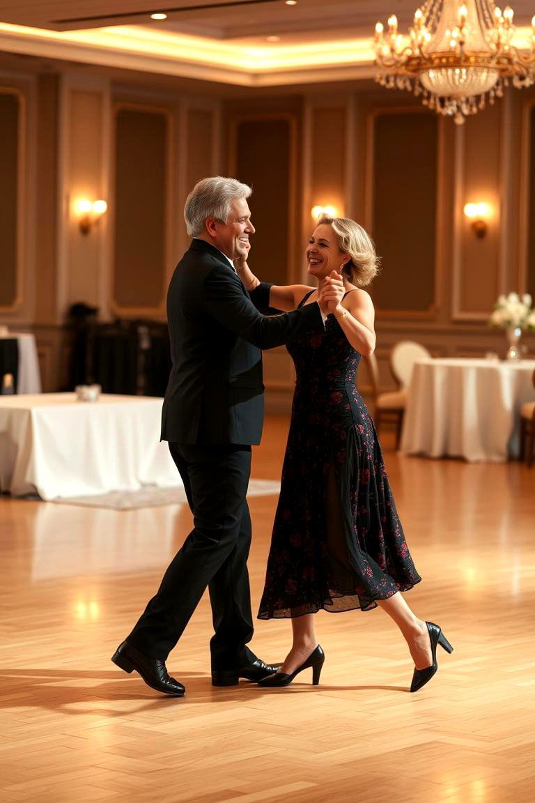 Take a Dance Class Together - 24 50th Wedding Anniversary Ideas