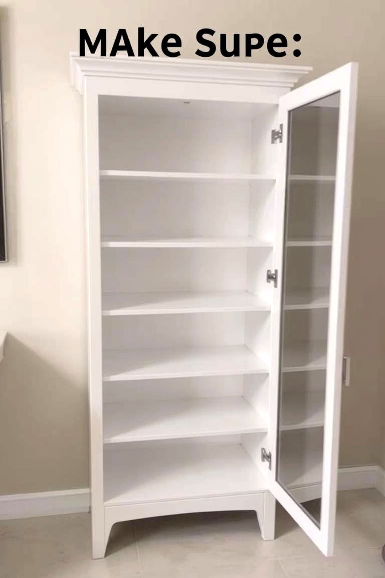 Tall Linen Cabinet - 24 Bathroom Cabinet Ideas