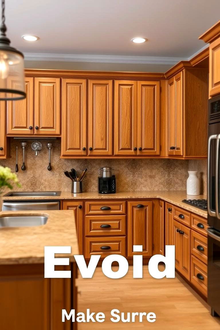 Tan Quartz - 24 what color countertops go with oak cabinets