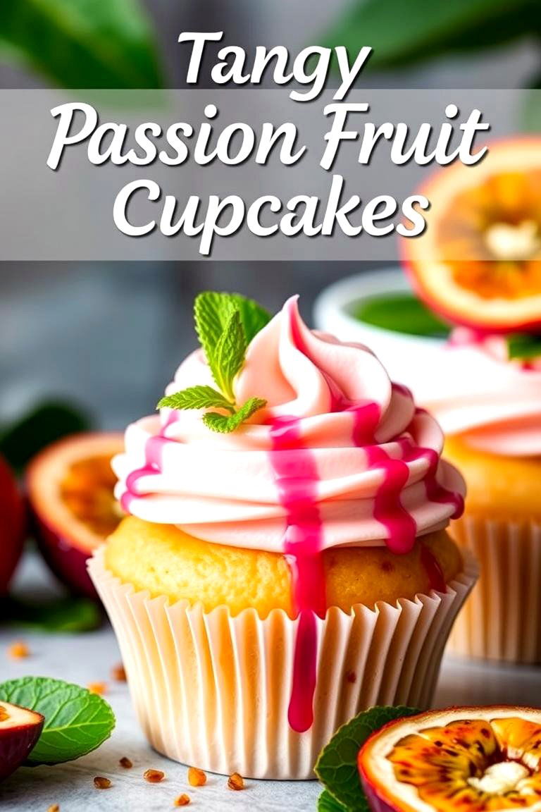 Tangy Passion Fruit Tropicality - 24 Wedding Cupcake Ideas