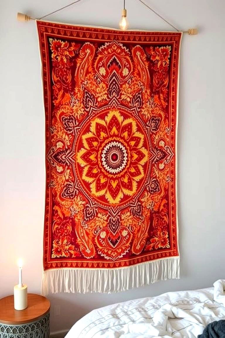 Tapestry Wall Hangings - 24 70s Bedroom Decor Ideas