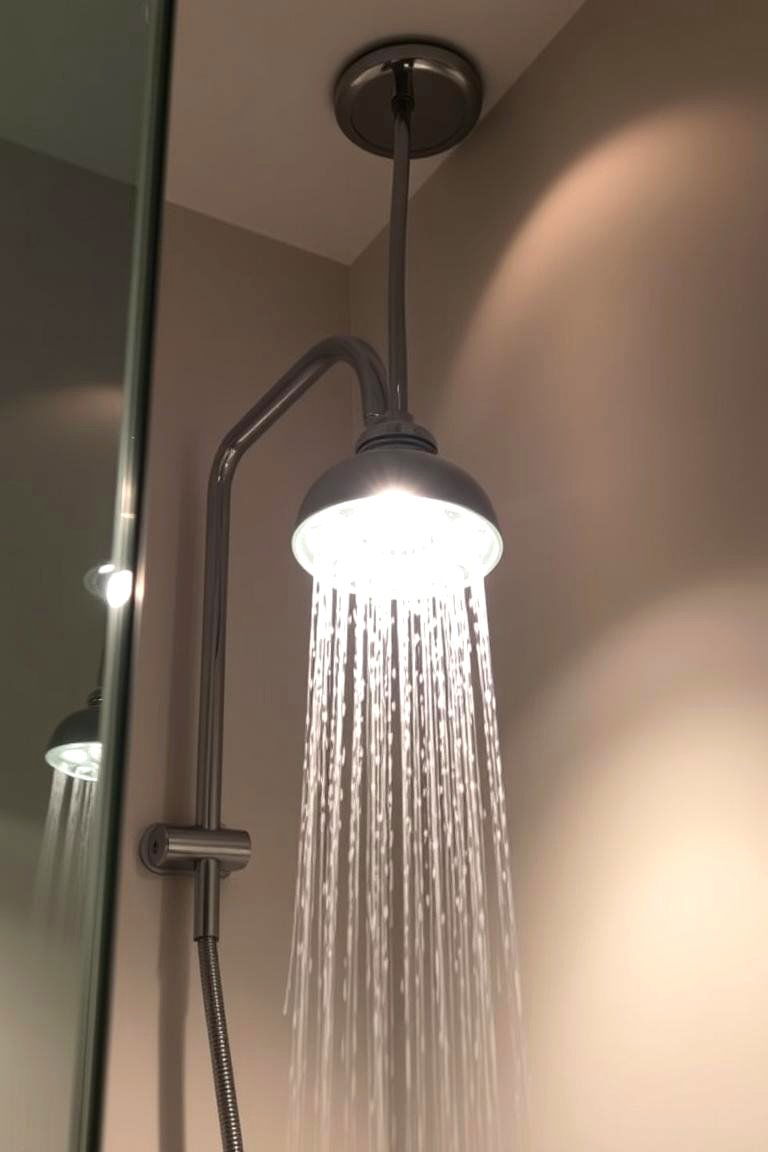Task Lighting Around the Shower - 24 Bathroom Lighting Ideas
