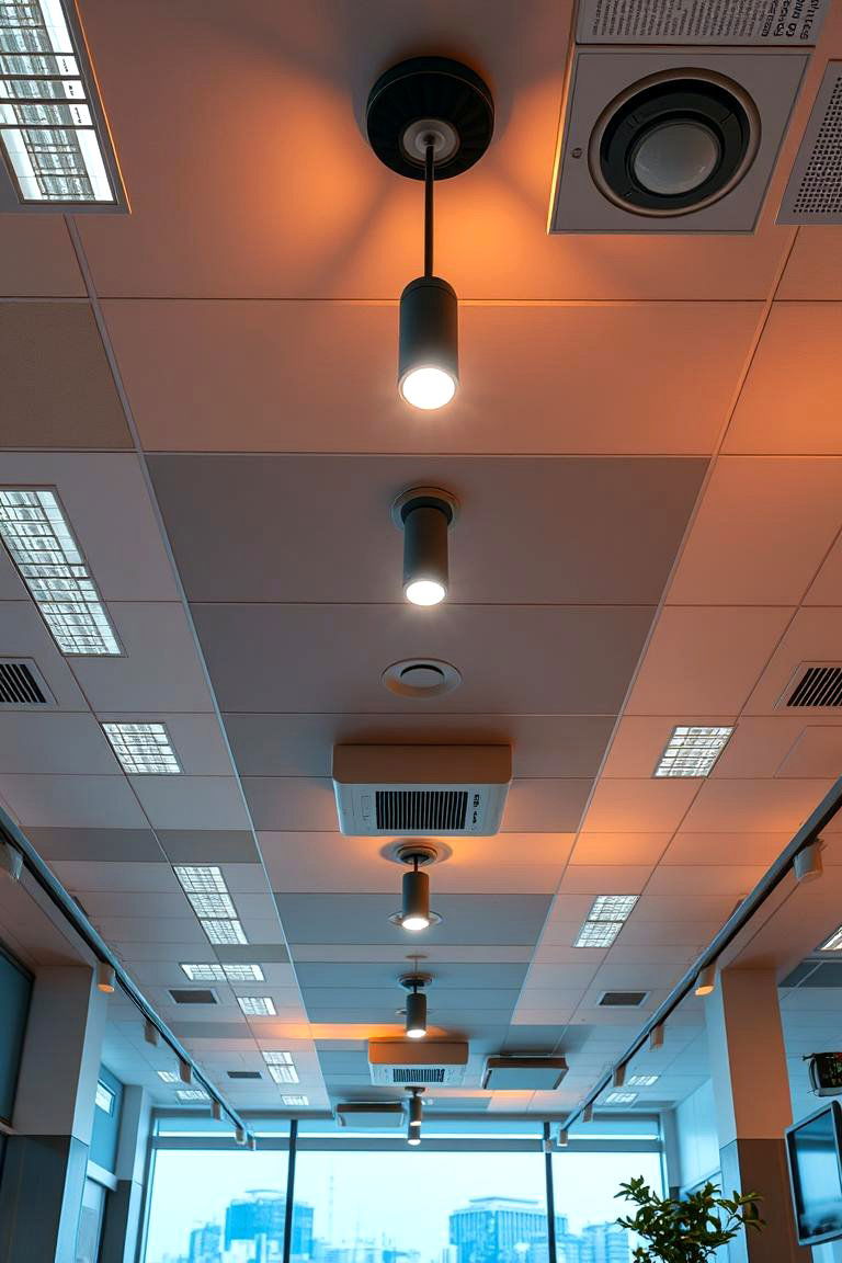 Task Specific Zones - 24 Drop Ceiling Lighting Ideas