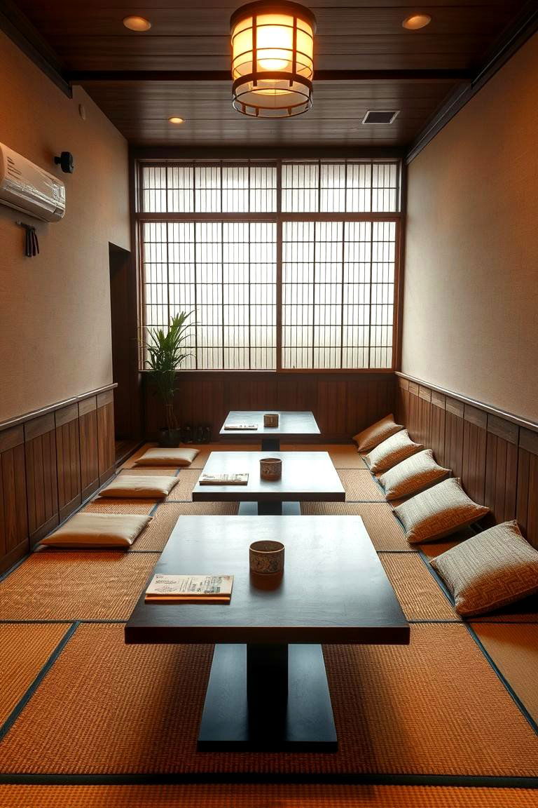 Tatami Inspired Seating - 24 Japanese Dining Room Ideas