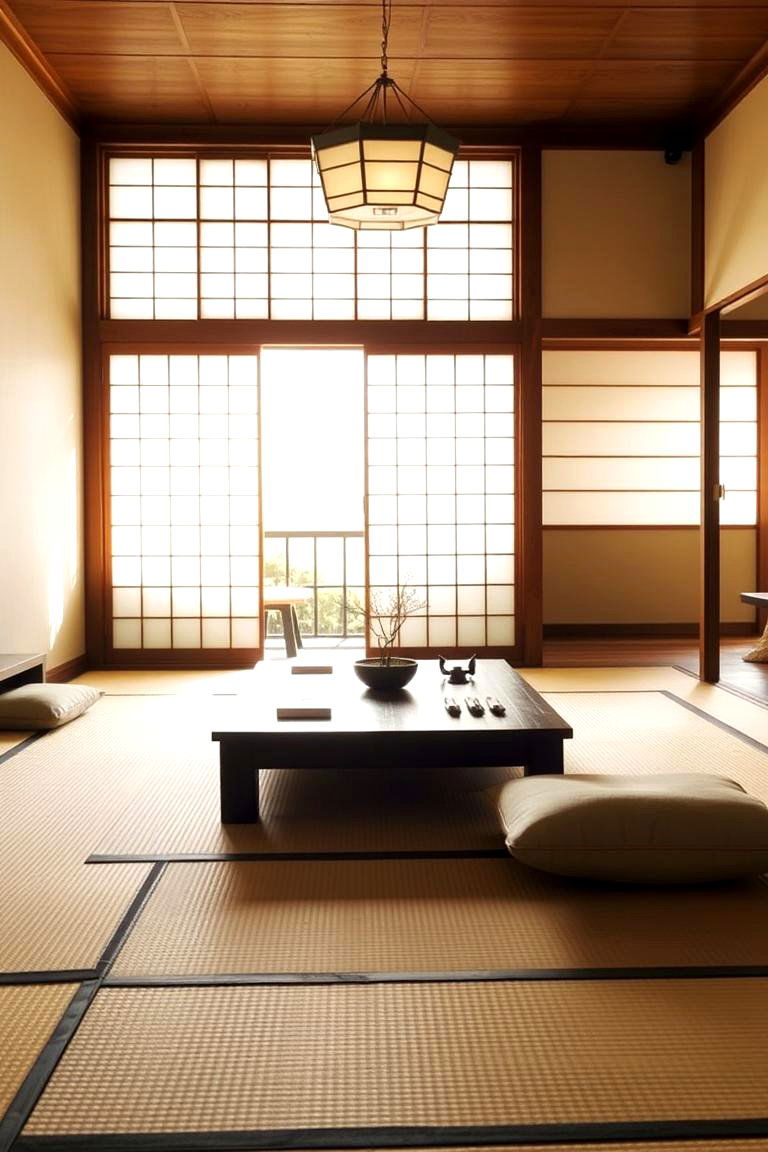 Tatami Mat Sanctuary - 24 Japanese Style Living Room Ideas