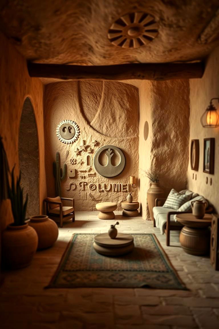 Tatooine Desert Retreat - 24 Star Wars Room Ideas