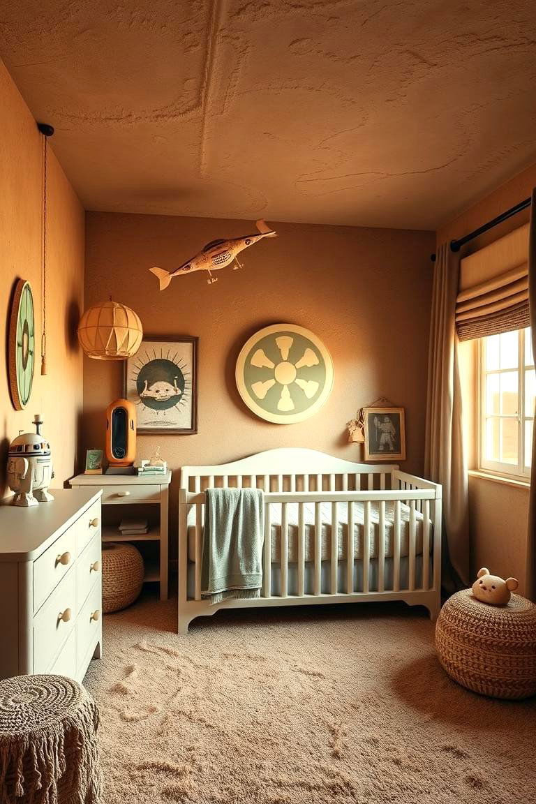 Tatooine Desert Theme - 24 Star Wars Nursery Ideas