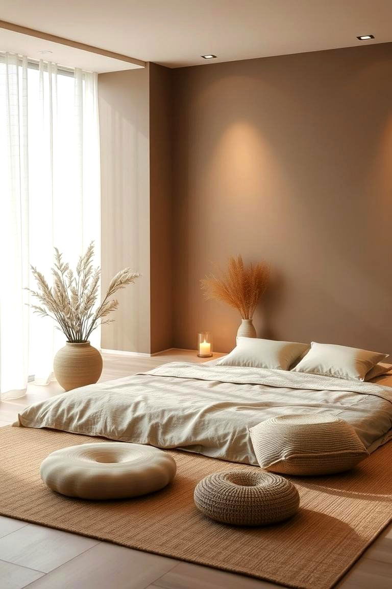 Taupe Zen Retreat - 24 Taupe Bedroom Ideas